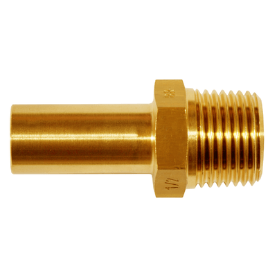 Adjustable male adaptor radial dismantling