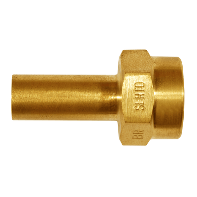 Adjustable female adaptor radial dismantling