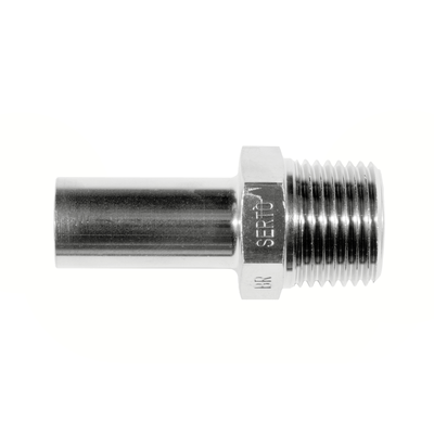 Adjustable male adaptor radial dismantling