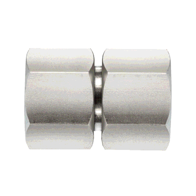 Adjustable union with edge seal