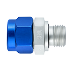 Adjustable male adaptor union with Conovor O-ring seal (FKM)