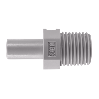 Adjustable male adaptor