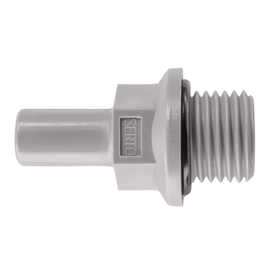Adjustable male adaptor with O-Ring seal (NBR)
