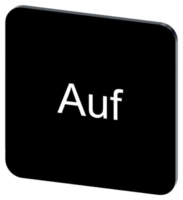 Identification plate for command devices