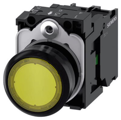 Push-button actuator, complete unit