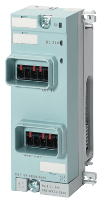 Field bus, decentralized peripheral - module carrier