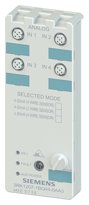 Field bus, decentralized peripheral - analogue I/O module