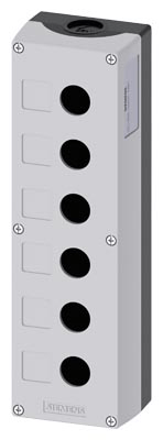 Housing for command and alarm devices