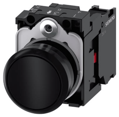Push-button actuator, complete unit