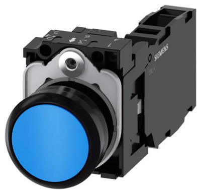 Push-button actuator, complete unit