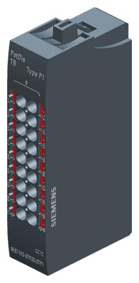 Field bus, decentralized peripheral - module carrier