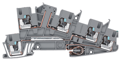 Multi level installation terminal block