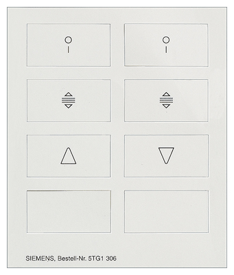 Labeling material for domestic switching devices