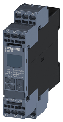 Speed-/standstill monitoring relay