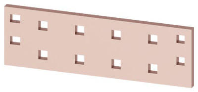 Mounting accessories (electrical cabinet)