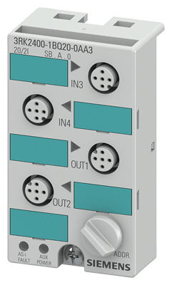 Field bus, decentralized peripheral - digital I/O module
