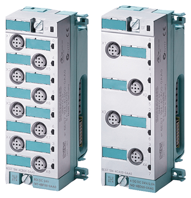Field bus, decentralized peripheral - digital I/O module