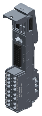Field bus, decentralized peripheral - module carrier