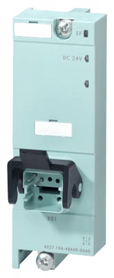 Field bus, decentralized peripheral - module carrier