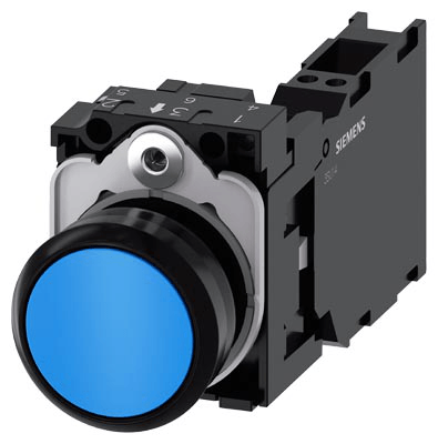 Push-button actuator, complete unit