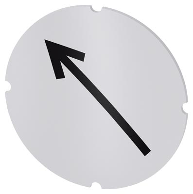 Identification plate for command devices