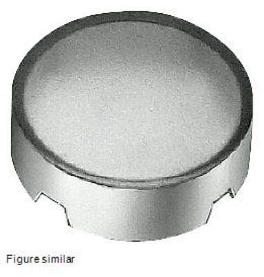 Identification plate for command devices