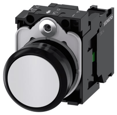 Push-button actuator, complete unit