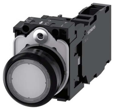 Push-button actuator, complete unit