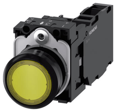 Push-button actuator, complete unit