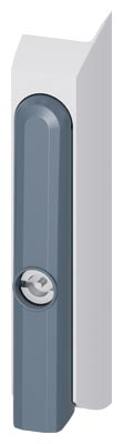 Lock system for switch cabinet systems