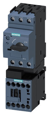Motor starter combination