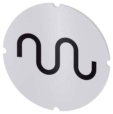 Identification plate for command devices