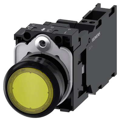 Push-button actuator, complete unit