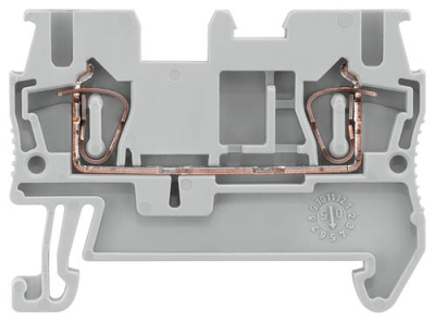 Feed-through terminal block
