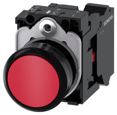 Push-button actuator, complete unit