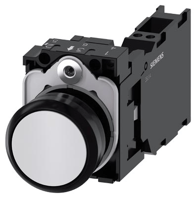 Push-button actuator, complete unit