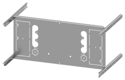 Mounting plate for cabinet