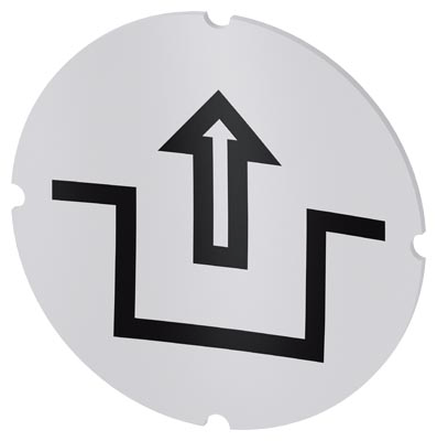 Identification plate for command devices