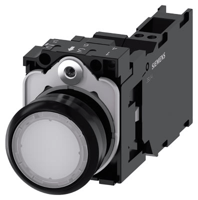 Push-button actuator, complete unit