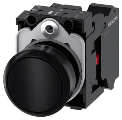 Push-button actuator, complete unit
