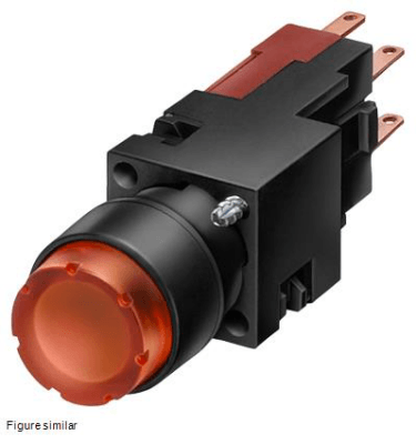 Push-button actuator, complete unit