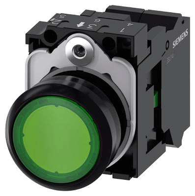 Push-button actuator, complete unit