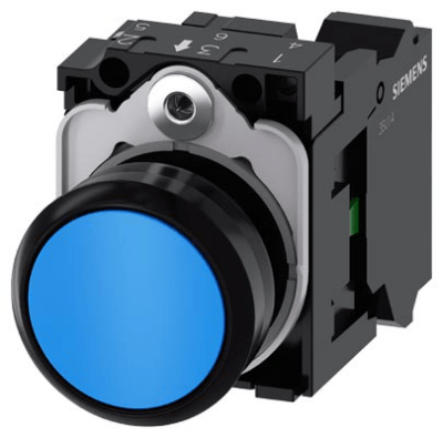 Push-button actuator, complete unit