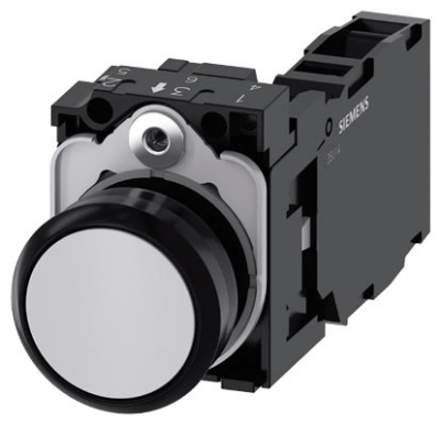 Push-button actuator, complete unit