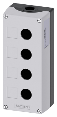 Housing for command and alarm devices