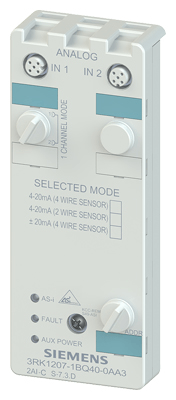 Field bus, decentralized peripheral - analogue I/O module