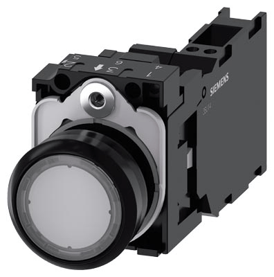 Push-button actuator, complete unit