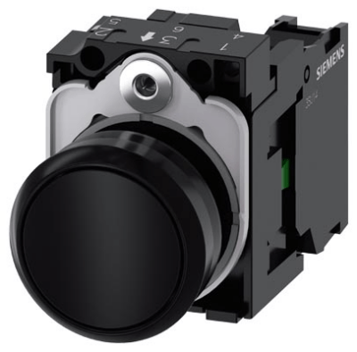 Push-button actuator, complete unit