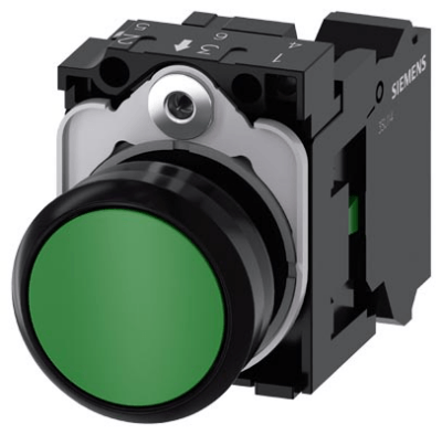 Push-button actuator, complete unit