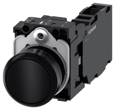 Push-button actuator, complete unit